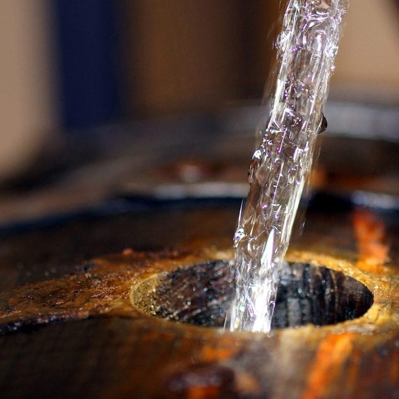 pouring wiskey