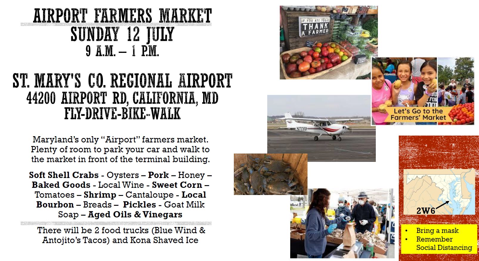 St. Mary’s Airport Farmers Market